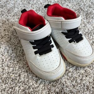 AND1 Toddler Boys White and Red Sneakers